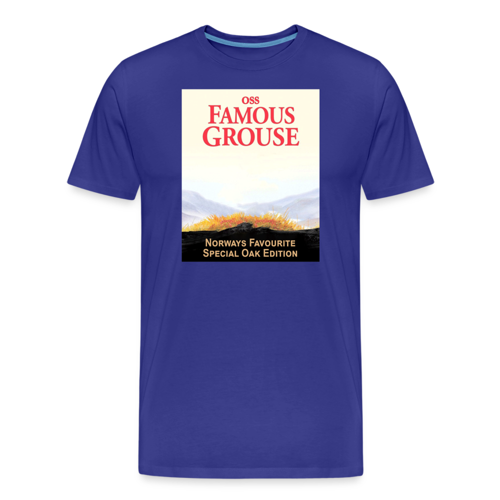 Famous Grouse (ekologisk premium-T-shirt herr-edition) - kungsblå