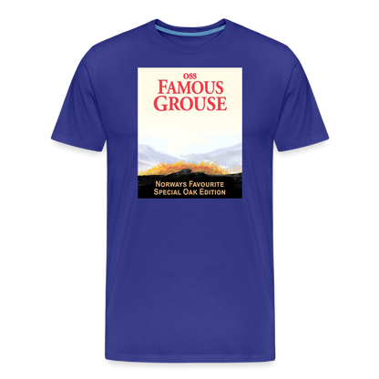 Famous Grouse (ekologisk premium-T-shirt herr-edition) - kungsblå