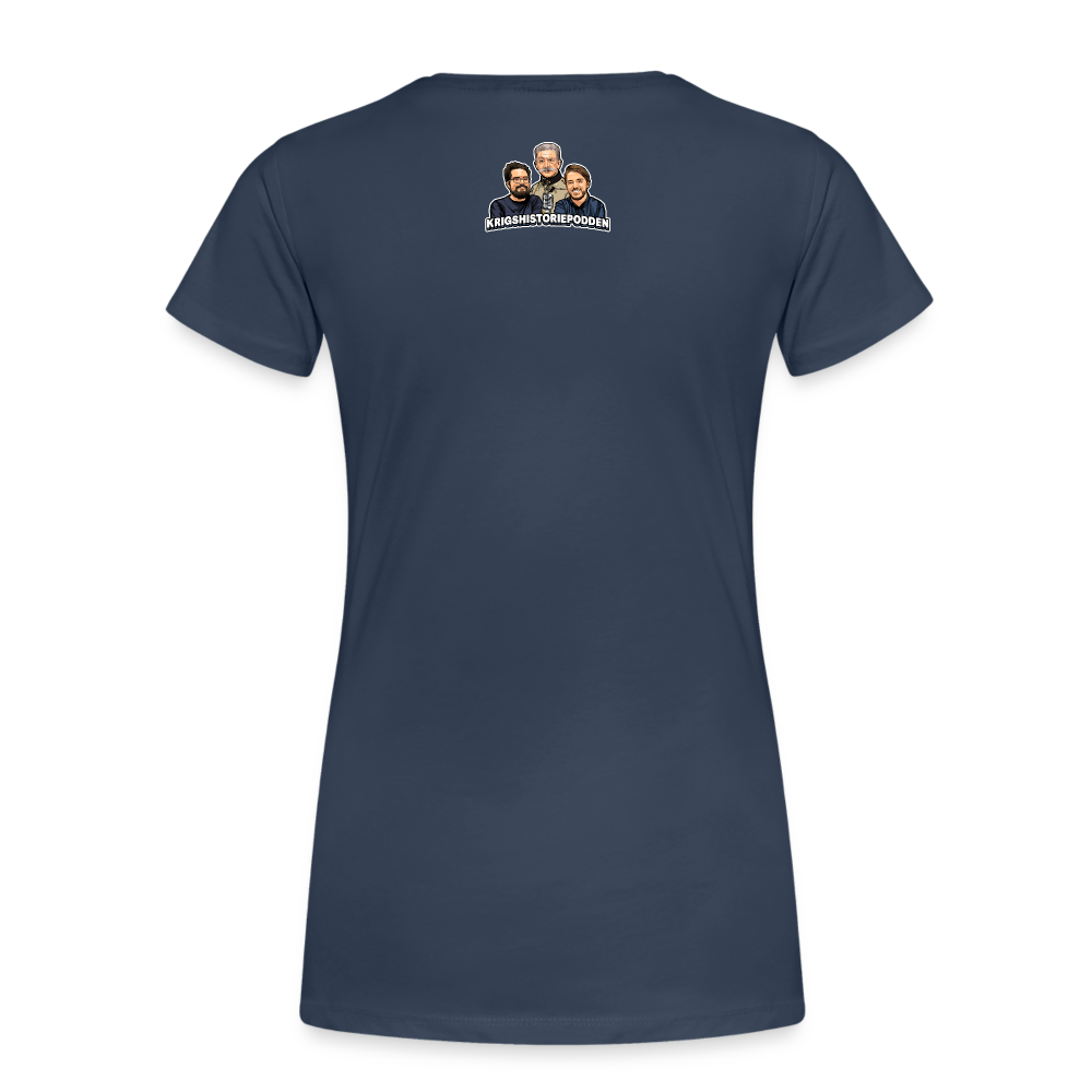 Famous Grouse (ekologisk premium-T-shirt dam-edition) - marinblå