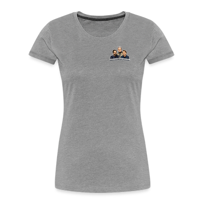 Gina von Reininghaus (ekologisk premium-T-shirt dam-edition) - gråmelerad