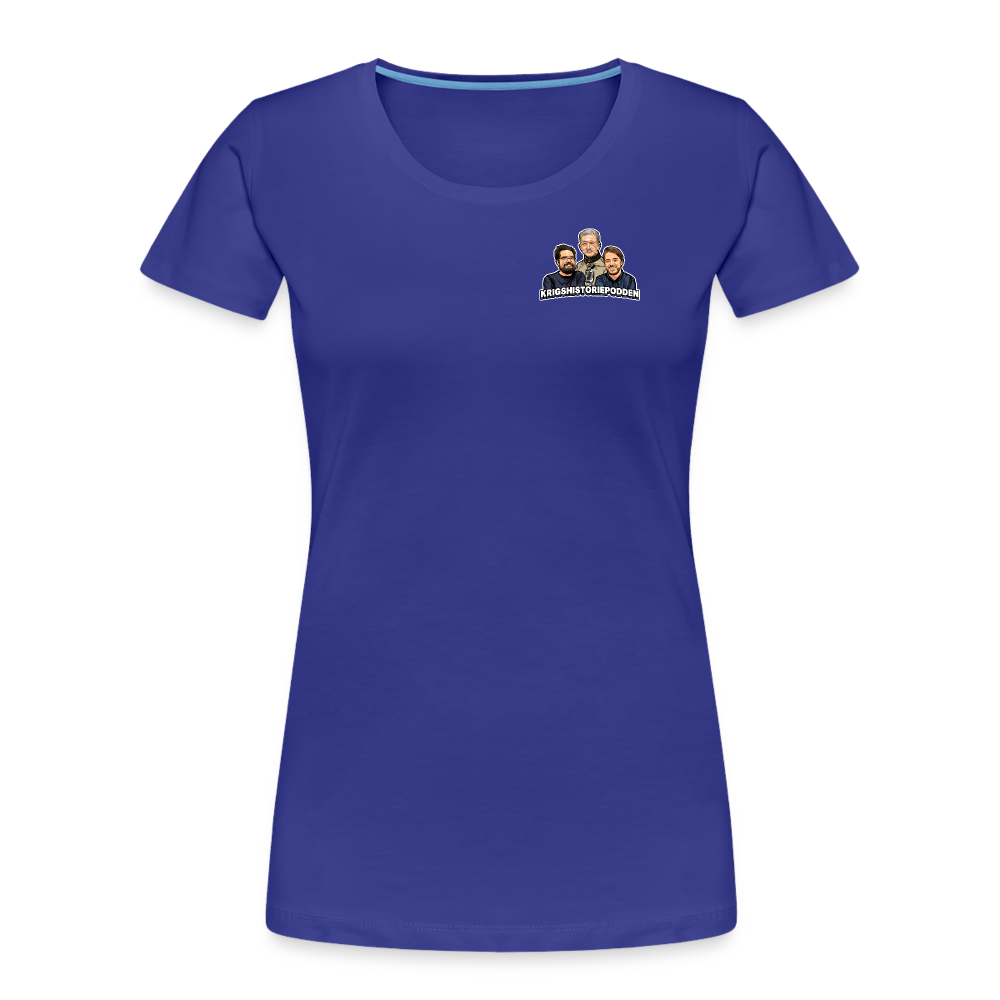 Gina von Reininghaus (ekologisk premium-T-shirt dam-edition) - kungsblå