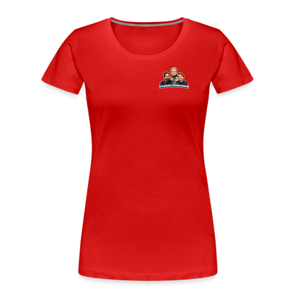 Gina von Reininghaus (ekologisk premium-T-shirt dam-edition) - röd