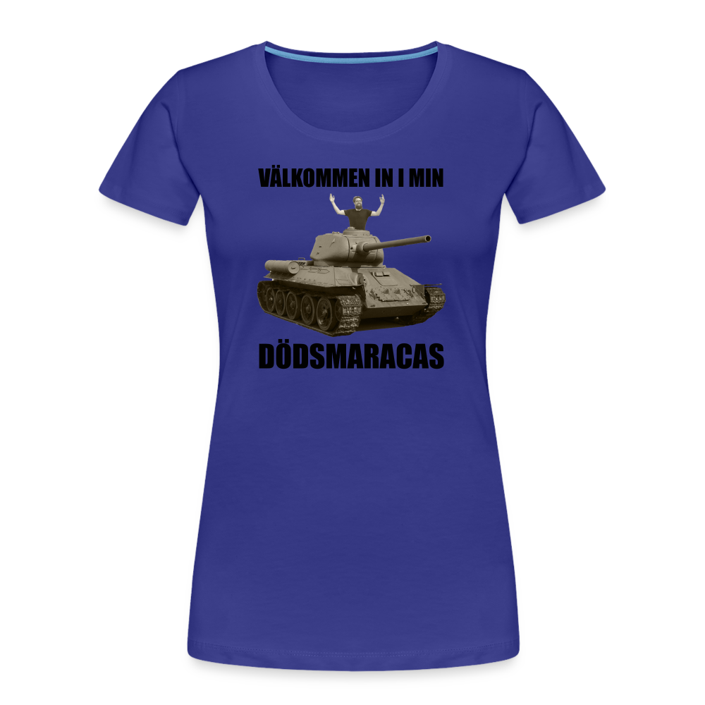 Välkommen in i min dödsmaracas! (ekologisk premium-T-shirt herr-edition) - kungsblå