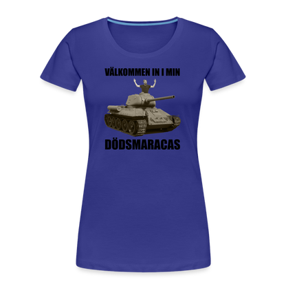 Välkommen in i min dödsmaracas! (ekologisk premium-T-shirt herr-edition) - kungsblå