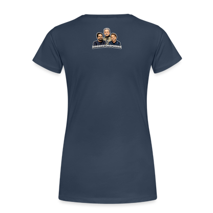 Åt helvete med Putin (ekologisk premium-T-shirt dam-edition) - marinblå