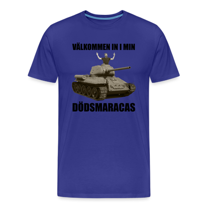 Välkommen in i min dödsmaracas! - kungsblå