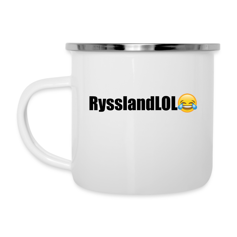 RysslandLOL (Emaljmugg-edition) - vit