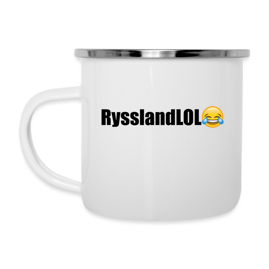 RysslandLOL (Emaljmugg-edition) - vit