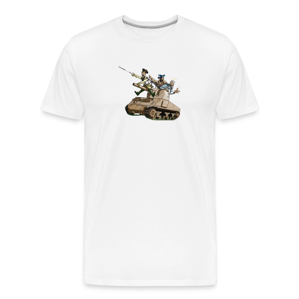 Sankt Conrads lärjungar (ekologisk premium-T-shirt herr-edition) - vit