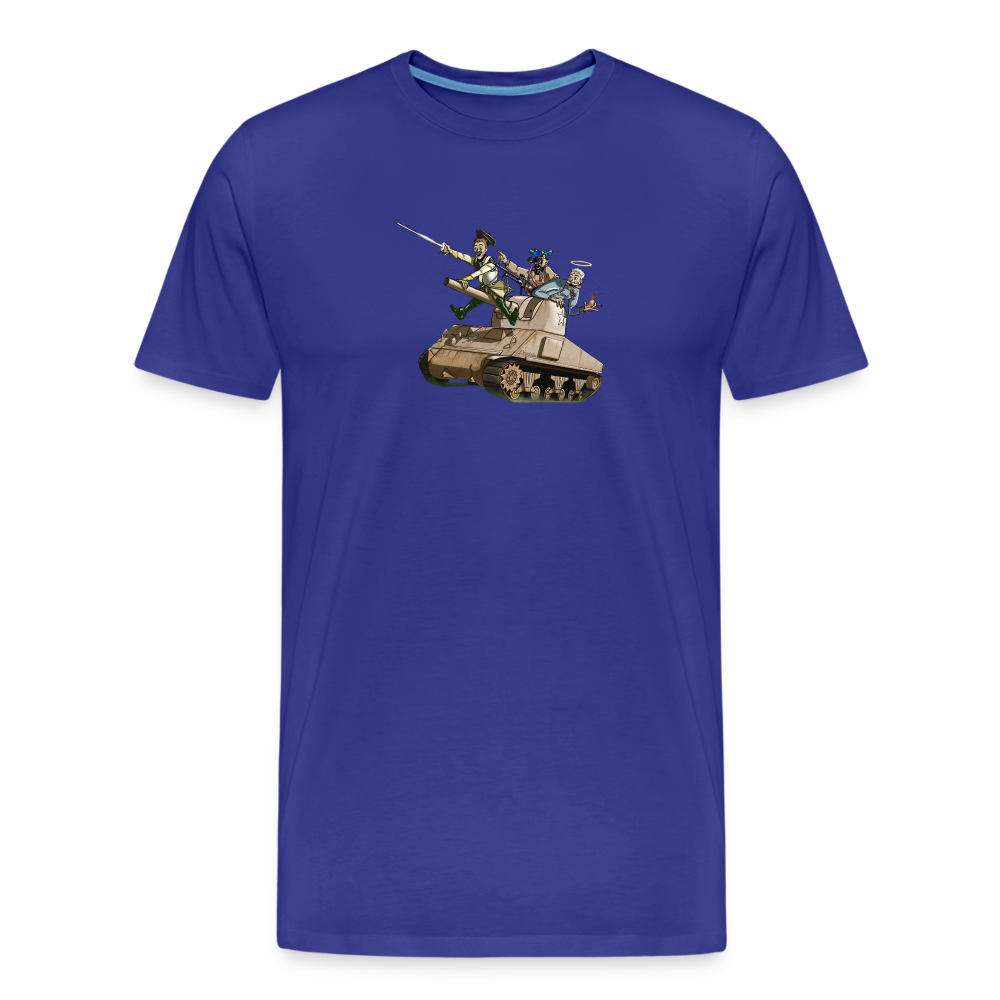 Sankt Conrads lärjungar (ekologisk premium-T-shirt herr-edition) - kungsblå