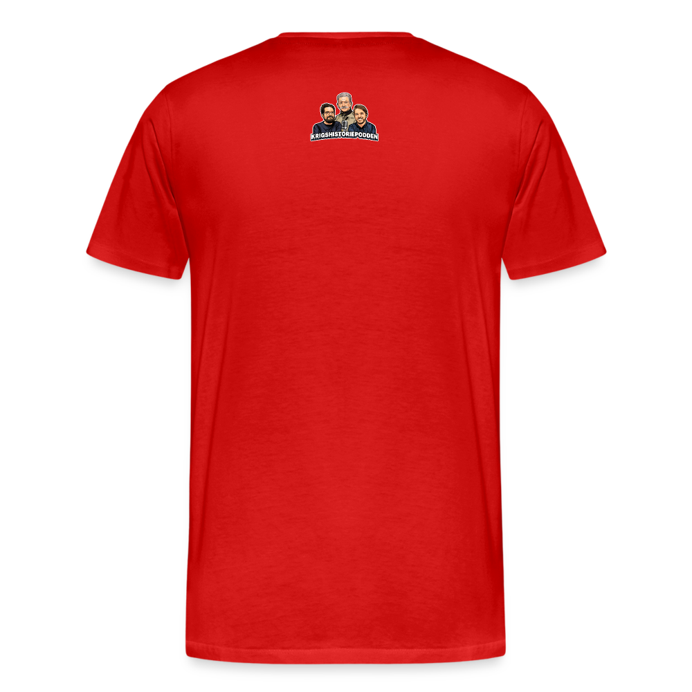 Sankt Conrads lärjungar (ekologisk premium-T-shirt herr-edition) - röd