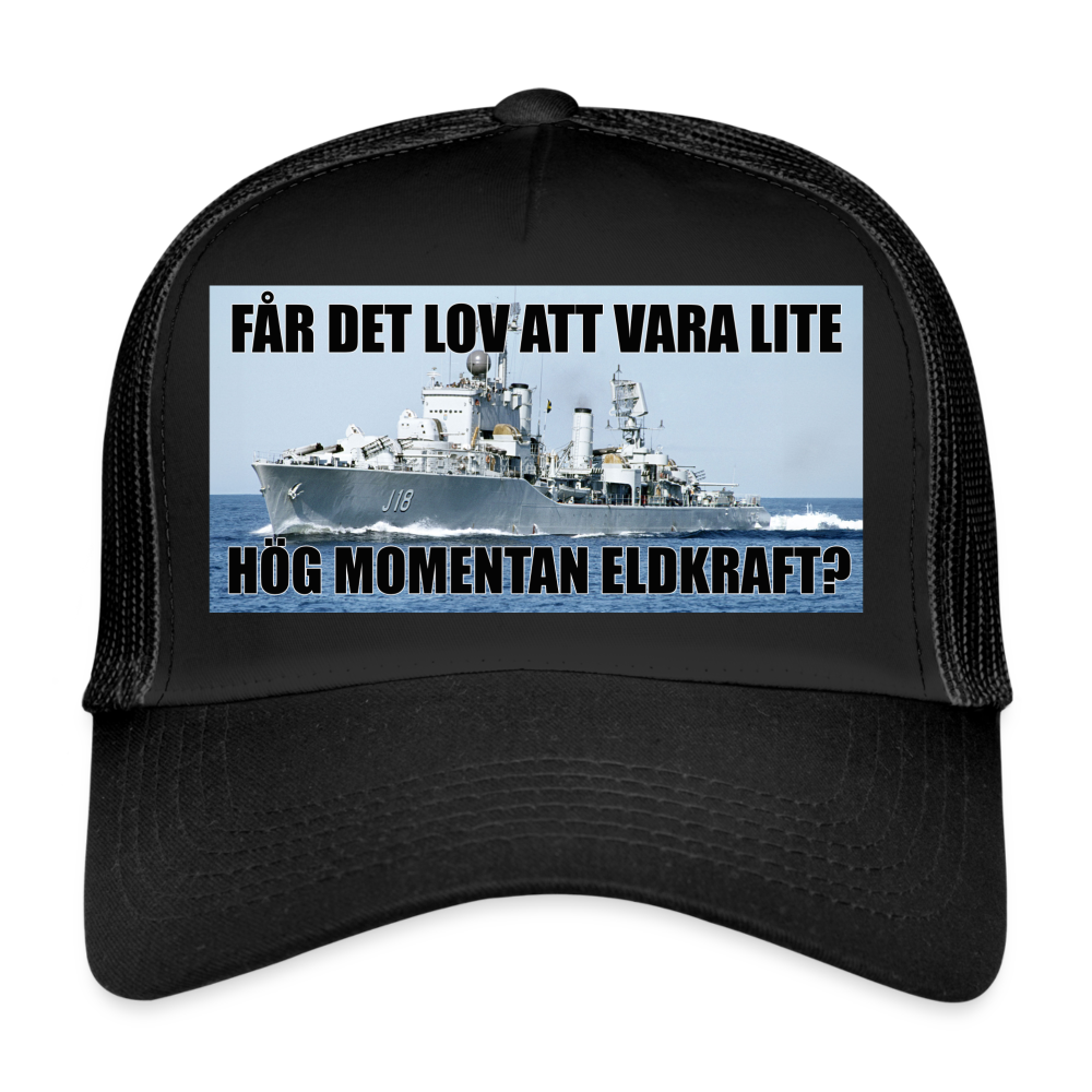 Får det lov att vara lite hög momentan eldkraft? – Halland (truckerkeps-edition) - svart/svart