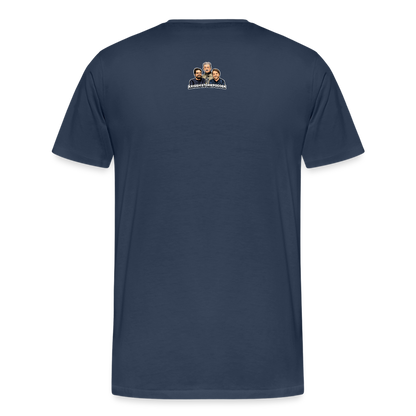MichelMOTHERFUCKINGNey (ekologisk premium-T-shirt herr-edition) - marinblå