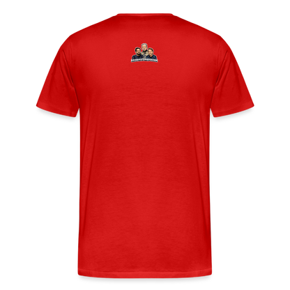 MichelMOTHERFUCKINGNey (ekologisk premium-T-shirt herr-edition) - röd
