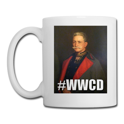 Conrads egna mugg! #WWCD - vit