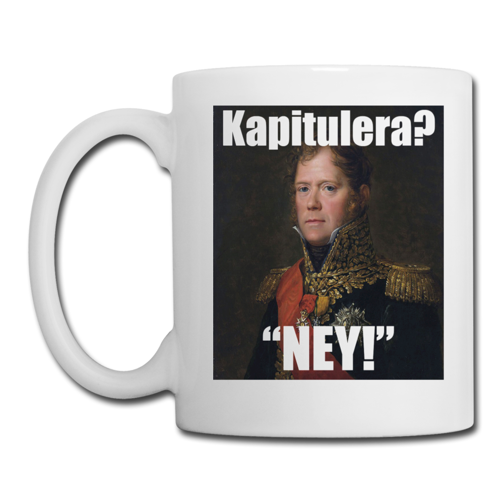 Kapitulera? Ney! - vit