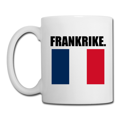 Frankrike. Punkt. - vit