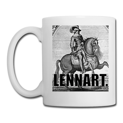 Lennart. Punkt. - vit