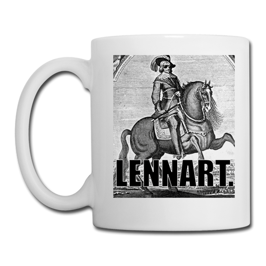 Lennart. Punkt. - vit