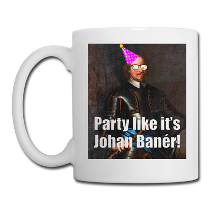 Party like it's Johan Banér! - vit