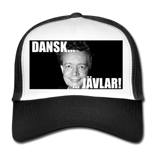 Danskjävlar! (truckerkeps-edition!) - vit/svart