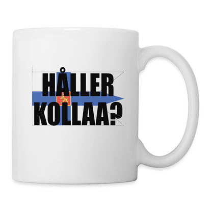 Håller Kollaa? (mugg-edition) - white