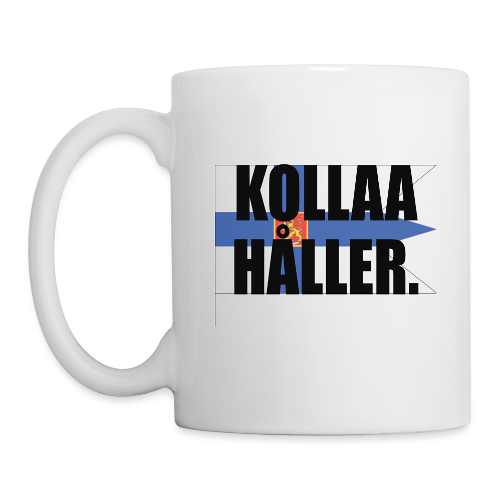 Håller Kollaa? (mugg-edition) - white