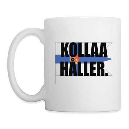 Håller Kollaa? (mugg-edition) - white